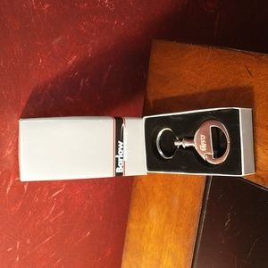 Barlow "Make Safety A Way Of Life" Metal Key Chain - NIB